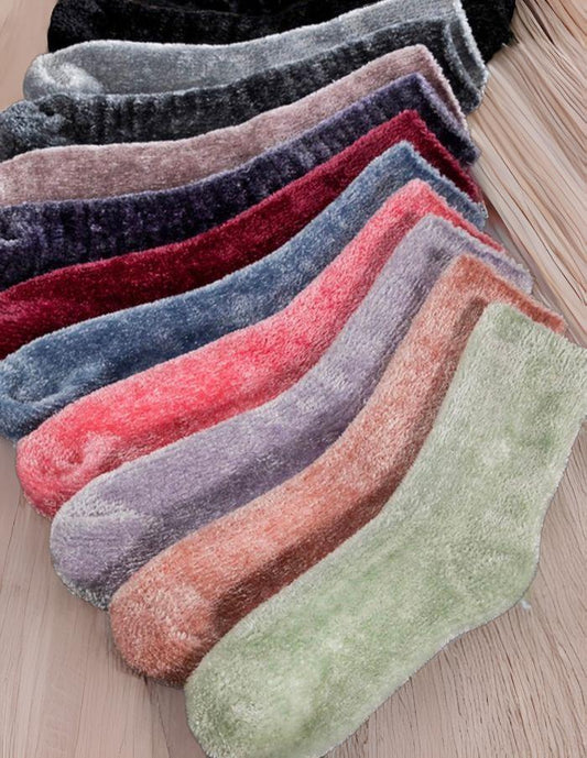 Soft & Cozy Chenille Socks