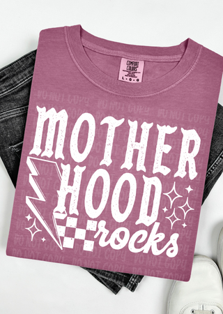 Motherhood Rocks Comfort Colors T-Shirt