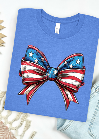 USA Bow Bella Canvas T-Shirt
