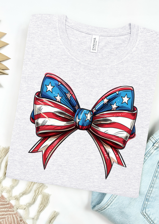 USA Bow Bella Canvas T-Shirt