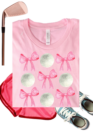 Golf & Bows Bella Canvas T-Shirt