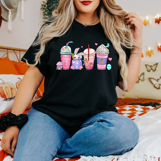 Easter Bunny Cups Tee