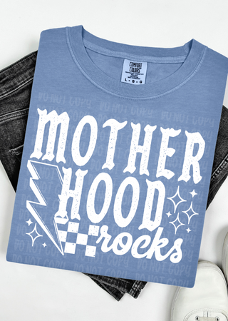 Motherhood Rocks Comfort Colors T-Shirt