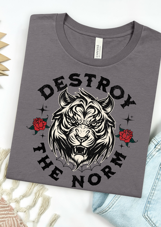 Fearless Tiger Canvas T-Shirt