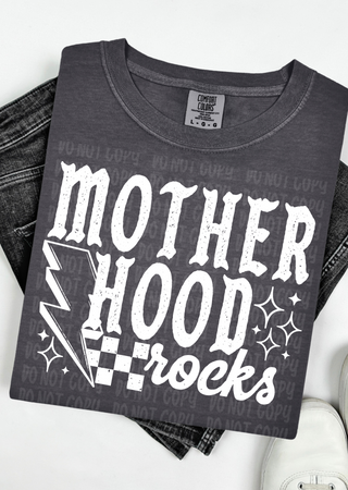 Motherhood Rocks Comfort Colors T-Shirt