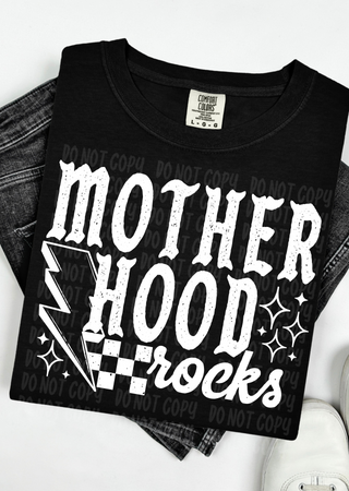 Motherhood Rocks Comfort Colors T-Shirt