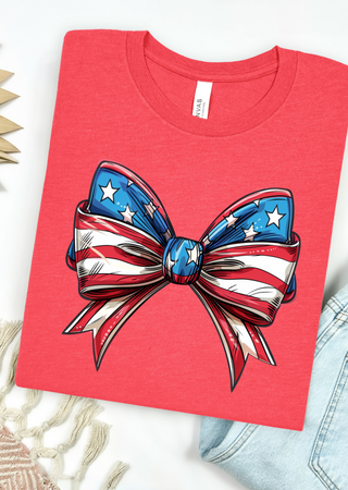 USA Bow Bella Canvas T-Shirt