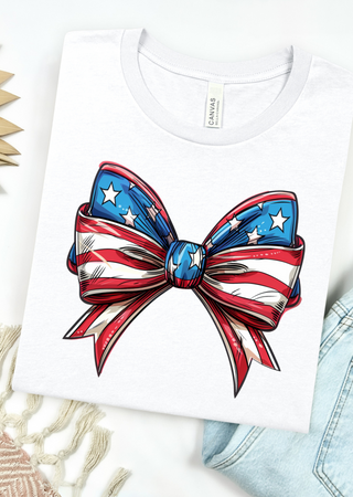 USA Bow Bella Canvas T-Shirt
