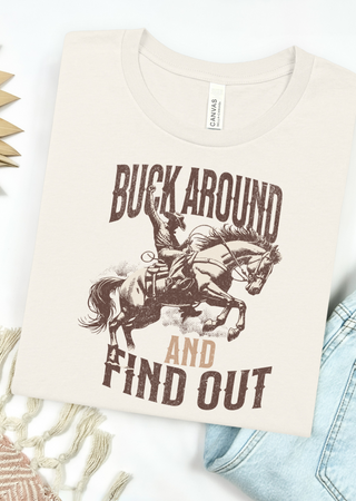 Buck Around Bella Canvas T-Shirt