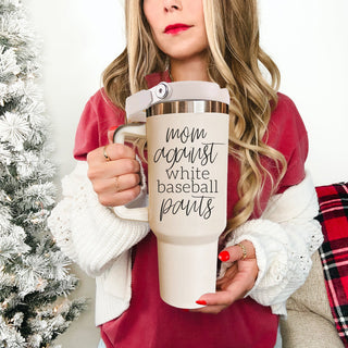 sports mom laundry humor cup
baseball mom struggles tumbler
baseball pants humor gift