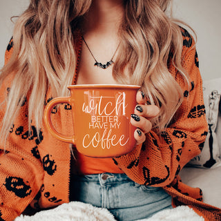 Funny Mom Halloween Cup Coffee Theme
Halloween Season Coffee Mug Funny Quote
Microwave Safe Halloween Coffee Mug 14.5oz