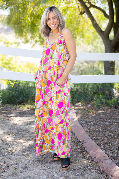 Floral Jubilee Maxi Dress