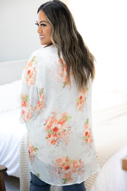 Time To Rise - Kimono Cardigan